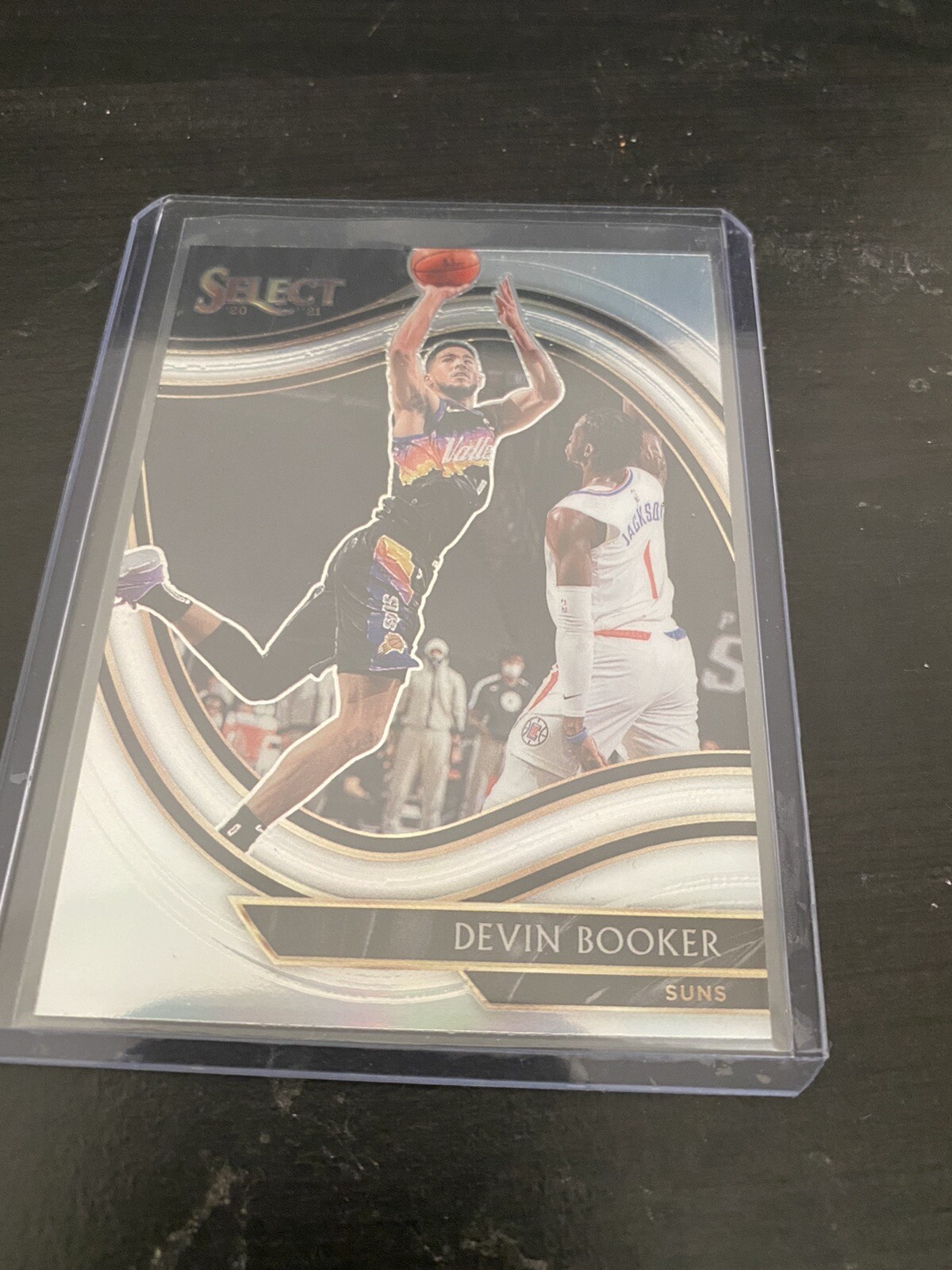 2020-21 select basketball devin booker courtside silver