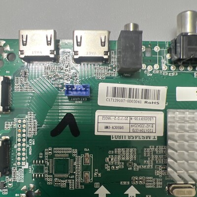 Sceptre U650CV-UMR SXTV58DA W65 Main Board (T.MS3458.U801) SXTV58DA