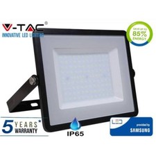 Slimline FLOODLIGHT with SAMSUNG LED CHIP (Cool White Black Body 30W SMD 6400K)
