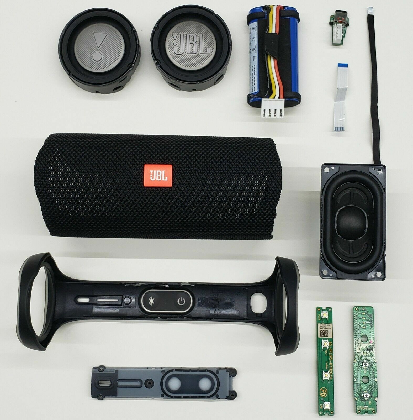 skrue spørge kode JBL Flip 5 Bluetooth Speaker Genuine Parts TL and GG Versions | eBay