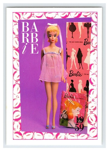 barbie doll trading cards