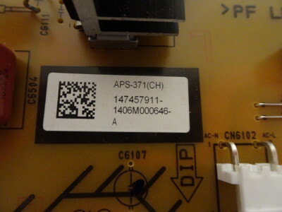 Alimentatore Per TV Sony XBR-85X950B – Scheda PSU APS-371(CH) 4-534-410-01 1-893-323-11