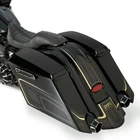 6" Stretched Extended Saddlebags & Rear Fender fit For Harley Touring Baggers