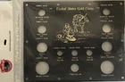 Capital Holder US Gold Type Coin Set 12 Slots Illustration Black Double Eagle