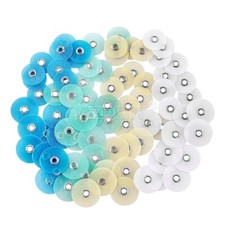 80pcs Dental Composite Finishing Polishing Discs assorted kit  Mandrel NO1.075