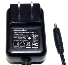 DigiPower TC-3000 AC Power Supply Adapter Charger Cord Output 12V 800mA