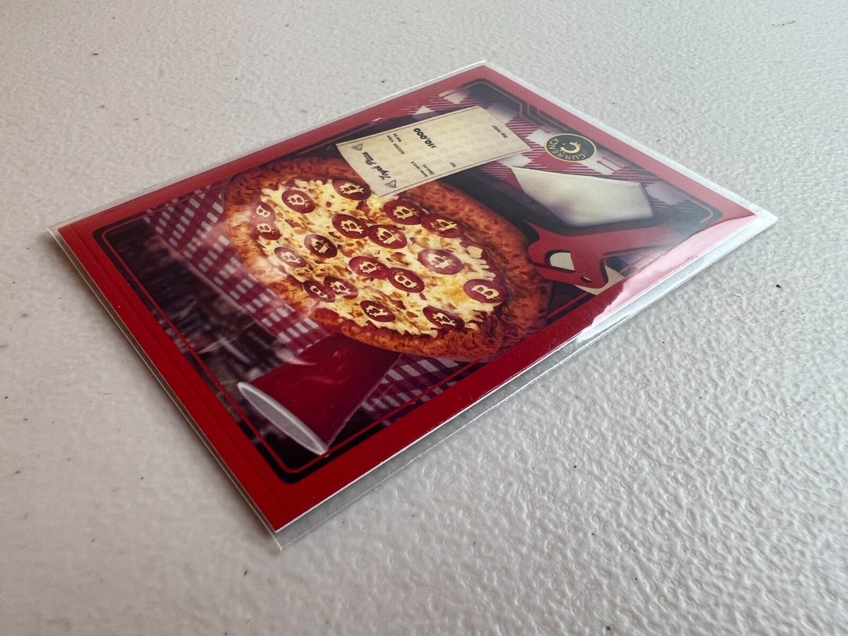 Cardsmiths May 22nd #19 Card 1st Ed. Currency Series Bitcoin Style Pizza |  eBay