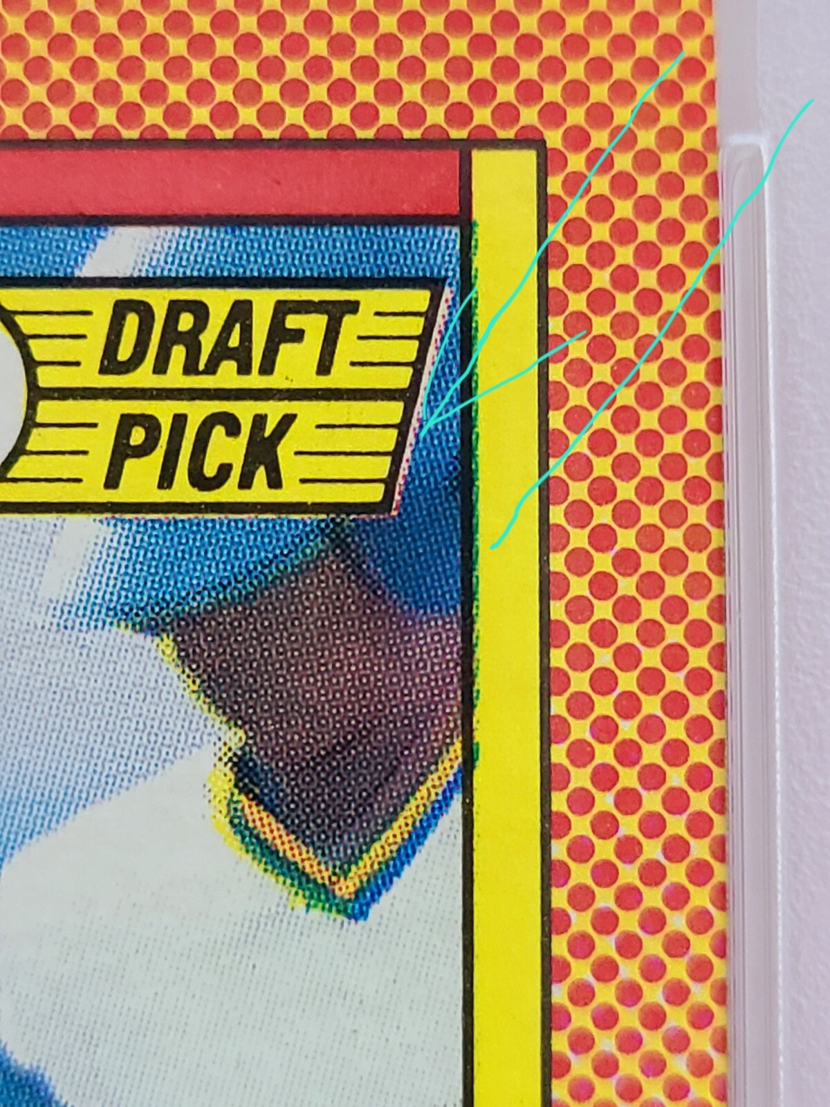 Misprint 1990 Topps FRANK THOMAS ROOKIE Error. MULTI ERROR PSA 8 GRADED! view 9
