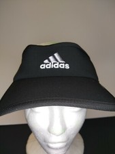 Adidas Adizero Climacool Adjustable Visor-Black Hat Cap c1 OSFA
