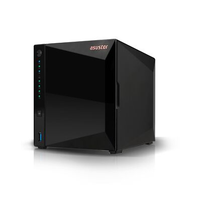 Asustor Drivestor 4 Pro Gen2 AS3304T v2, 4 Bay NAS Storage, 1.7GHz Quad-Core,...