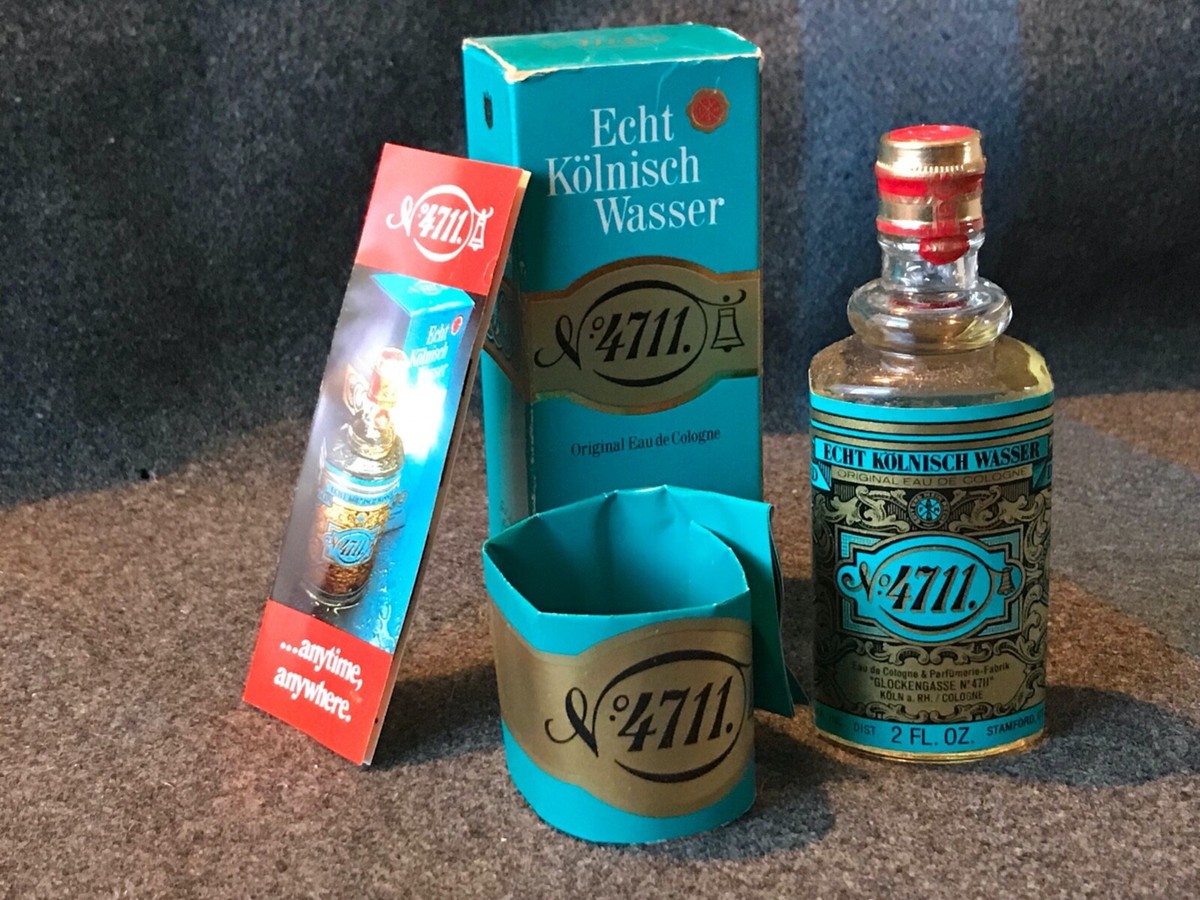 4711 Echt Kolnisch Wasser Eau de Cologne 2 Fl. Oz. NEW! VINTAGE