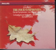 SCHUMANN:THE FOUR SYMPHONIES - 2CD Set-DDD- Made in west Germany