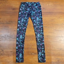 Material Girl Womens XS Leggings 28" Athleisure Yoga Pants Purple Teal Black
