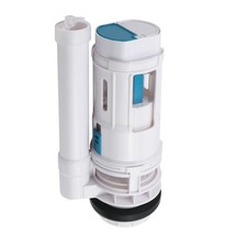 Toilet Dual Flush Valve Repair Kit Tank Parts 8.27" Height 2.3Inch Drain Hole