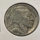 1938-D 5C Buffalo Nickel F6214 About 1/2 Horn