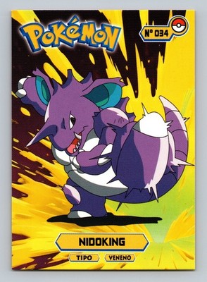 Pokemon Card - Nidoking 034 - Card Tops - Pokedex Database 2024