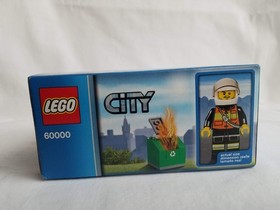 LEGO City 60000 Fire Motorcycle Fireman Minifigure BRAND NEW FACTORY SEALED