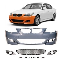 Frontsto�stange mit PDC 24 mm + SRA passend f�r BMW 5er E60 E61 2003-2007