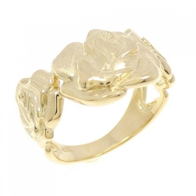 Authentic K18YG Rose Ring #260-007-643-2675