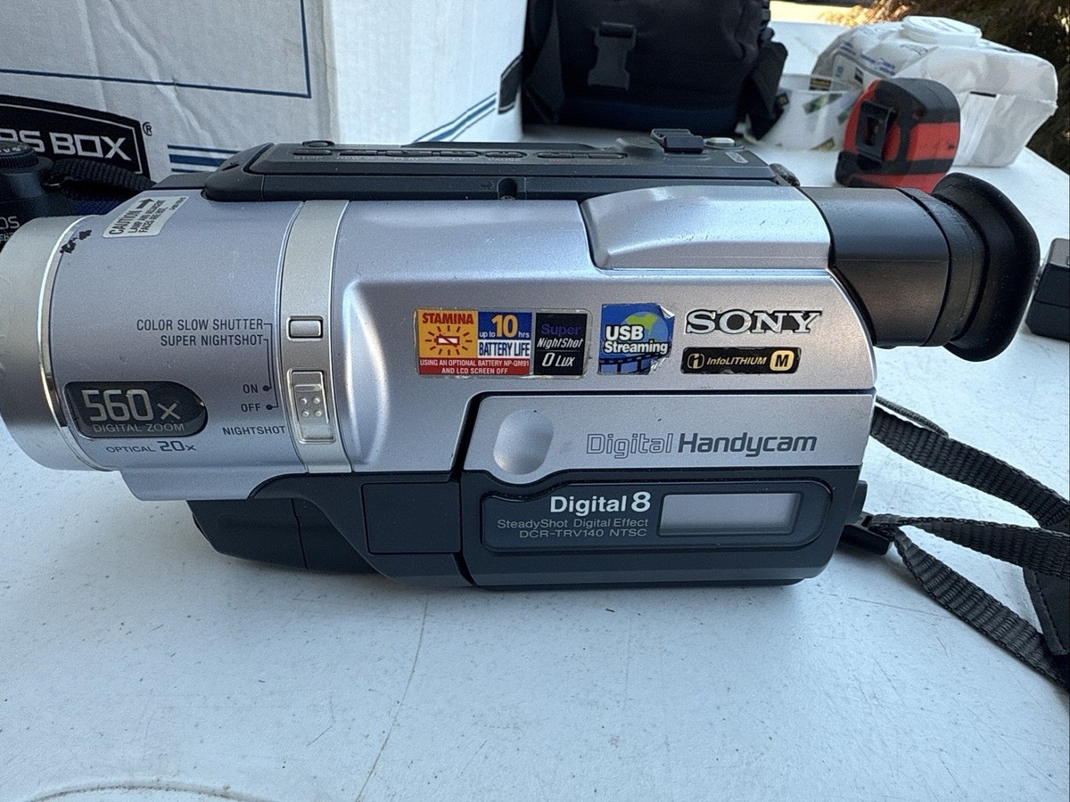 Sony Handycam DCR-TRV140 Digital no battery no charger no tested