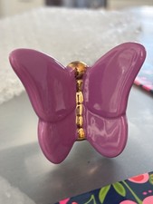 Nora Fleming RETIRED NEW Purple Butterfly 2017 A197 RARE HTF With Tag Perfect