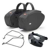 Kappa Seitenkoffer 30L ST100B + TräGer Suzuki GSR 600 2006 2007 2008 Schwarz