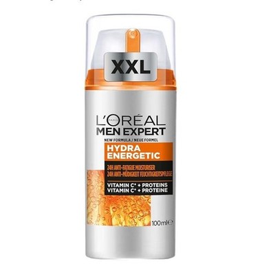 L'Oréal Men Expert Face Care for Men, Moisturising Cream with Guarana and Vitami