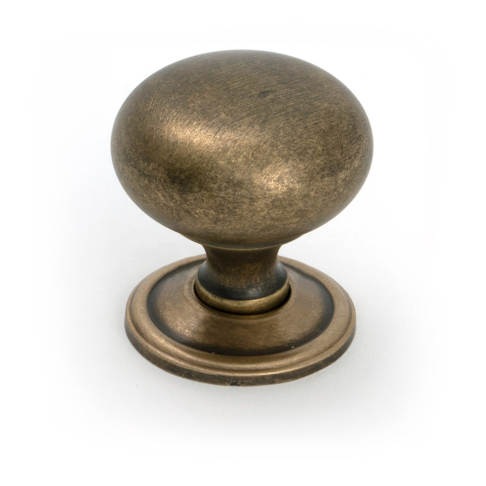 From The Anvil 50955 Burnished Brass Mushroom Cabinet Knob 38mm