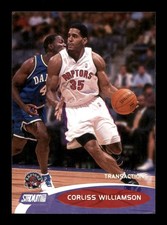  119 Corliss Williamson 35 Raptors 2001 Topps Basketball Sports Trading Card 
