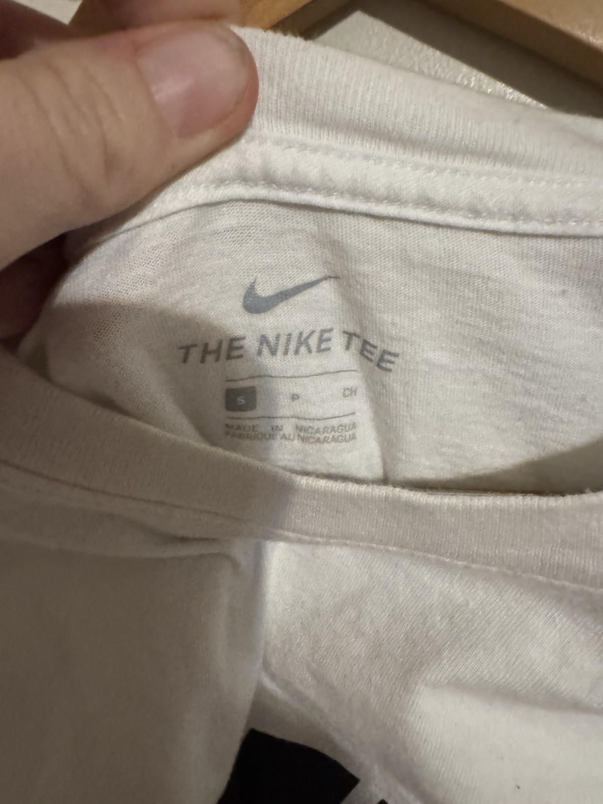 Nike Basic Tshirt Unisex White Size Small - image 2