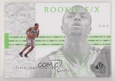 2013-14 SP Authentic 2001-02 SP Rookie FX Livio Jean-Charles #94 00e8