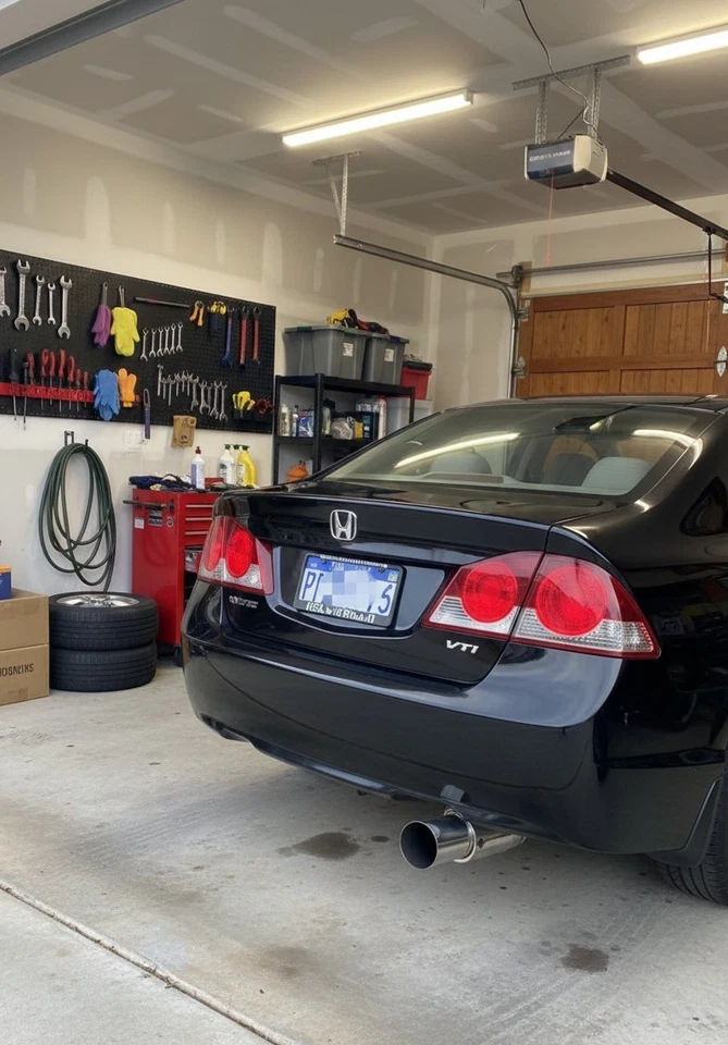 AXLE BACK EXHAUST 2 INCH CUSTOM FOR HONDA CIVIC FD1 FD2 2006-2011 - Image 3 of 4