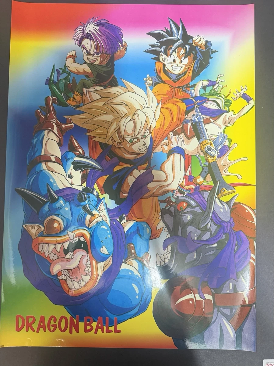 Dragon Ball Z Poster In Collectible Dragonball Z Anime Items for