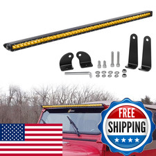 Chelhead Led Light Bar Roof Mounting 51 Inch 250W Super Slim Combo Bar Driving