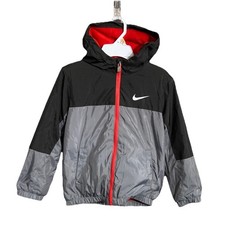 NEW 60 Nike Kids' Split Futura Raglan Windrunner Jacket - Size 7