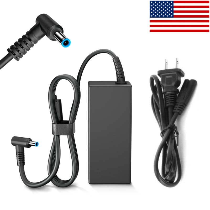 Charger For Hp Laptop Power Supply Cord 4.5*3.0mm