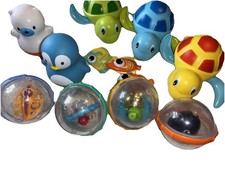 Assorted Lot Of Baby Bath Toys Swimming Toddler Baby Bathtub Plastic Cute Water
