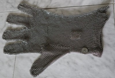 US MESH Stainless Steel Mesh Safety Glove Cut Resistant size XL 9989