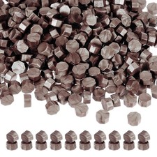 Wax Seal Beads, 600 Pack Sealing Wax Beads Octagon Wax Seal Stamp Beads, Gray