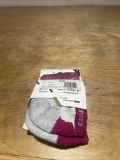 Thorlo Grey/Pink Unisex Socks Experia Micro Mini Size Small