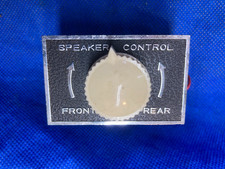 VINTAGE Car Radio Auto Radio Truck Radio Rear Speaker Fader Control