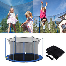 12FT 13FT 14FT 15FT Trampoline Safety Enclosure Net Outdoor for Kids Adults