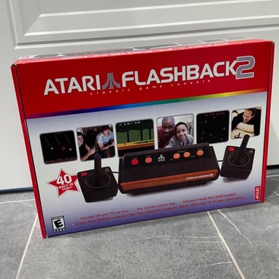 Atari Flashback 2 Classic Game Console New Factory Sealed 40 Built-in Games NIB