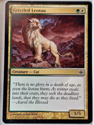 Grizzled Leotau - Alara Reborn - Magic the Gathering MTG Nice!