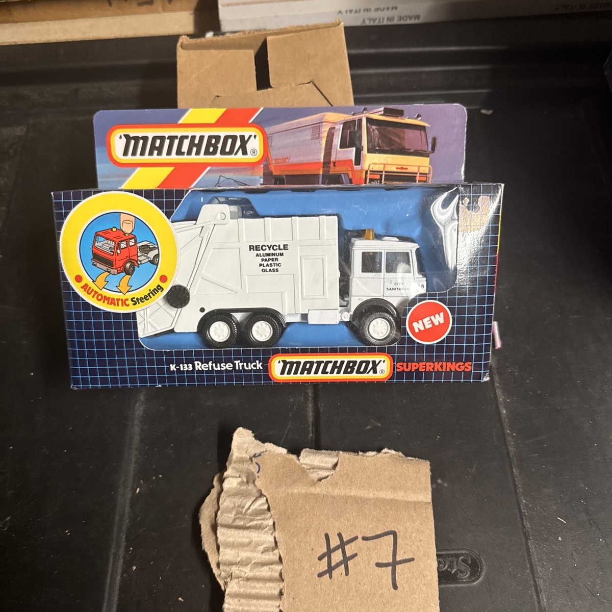 Matchbox Super kings K-133 Refuse Truck | eBay