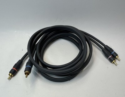 Monster Interlink 100 RCA Audio Cable, 2 Meter 6.7 Feet RCA to RCA Plugs Cable