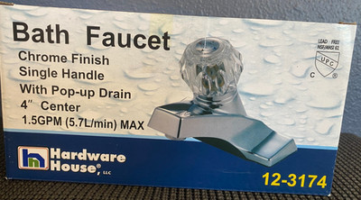 Hardware House Single-Handle Bath Faucet - Polished Chrome 12-3174