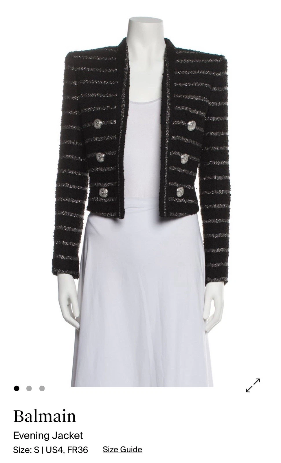 Balmain — Balmain Open Blazer - Small