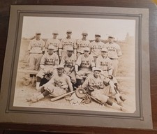 1926 Antique Baseball Team Cabinet Photo "Blue Ribon AC" Penn-Jersey Federation