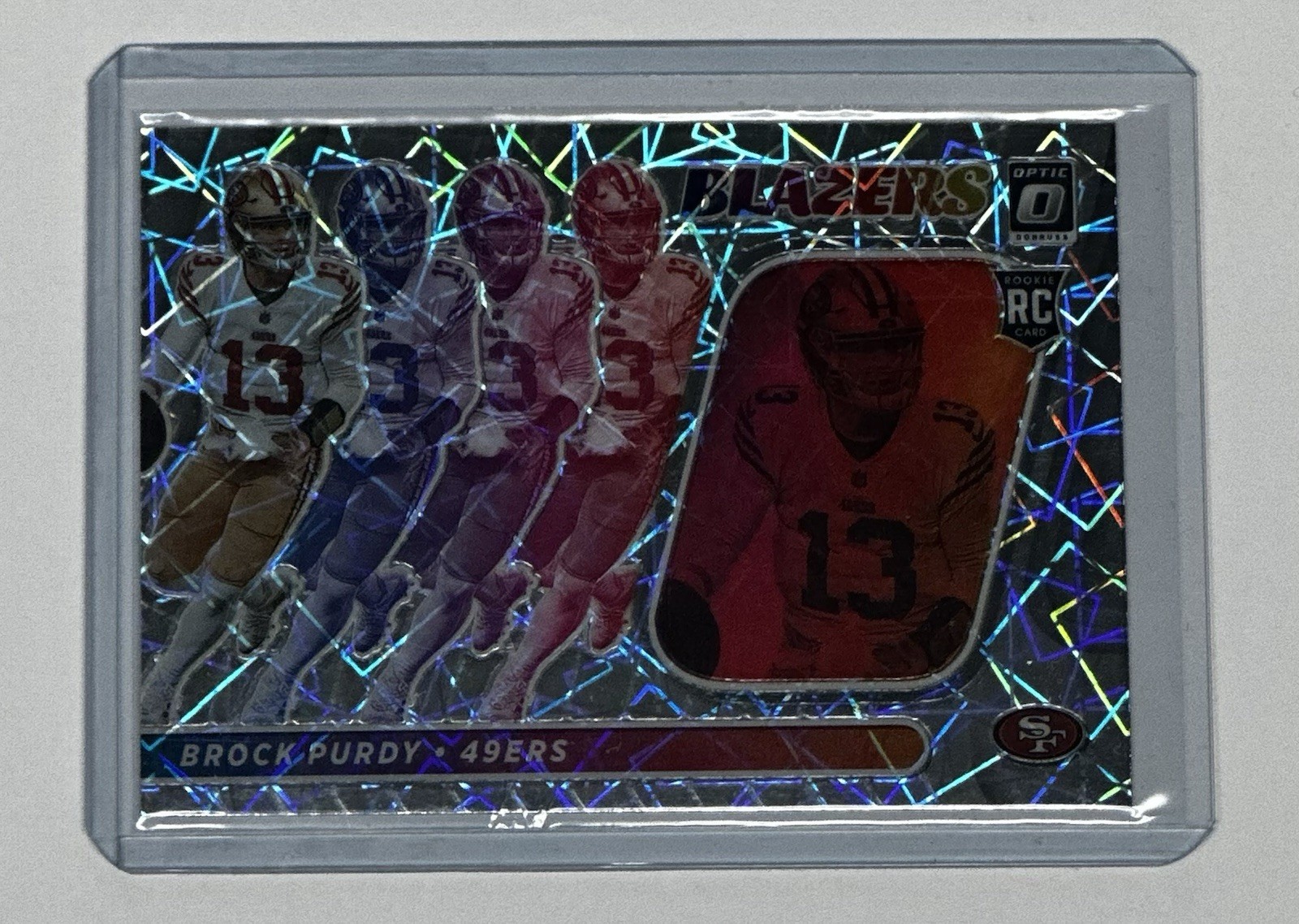 2022 Donruss Optic Brock Purdy Blazers SSP Case Hit RC Rookie #B-15